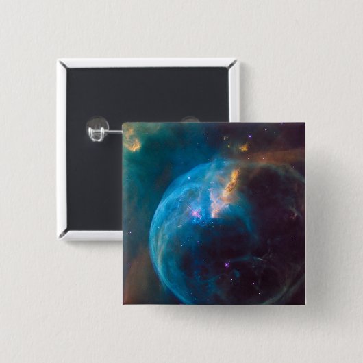 The Bubble Nebula, Ngc 7635. Button (Vorne & Hinten)