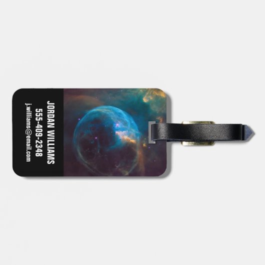 The Bubble Nebula, Ngc 7635. Gepäckanhänger (Rückseite horizontal)