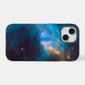 The Bubble Nebula, Ngc 7635. iPhone 15 Hülle (Rückseite (Horizontal))