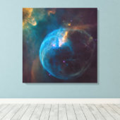 The Bubble Nebula, Ngc 7635. Leinwanddruck (Insitu (Holzboden))