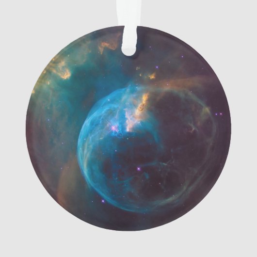 The Bubble Nebula, Ngc 7635. Ornament (Rückseite)