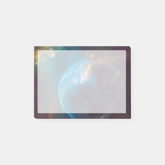 The Bubble Nebula, Ngc 7635. Post-it Klebezettel (Vorderseite)