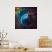 The Bubble Nebula, Ngc 7635. Poster (Küche)