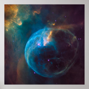 The Bubble Nebula, Ngc 7635. Poster