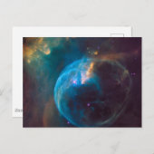 The Bubble Nebula, Ngc 7635. Postkarte (Vorne/Hinten)