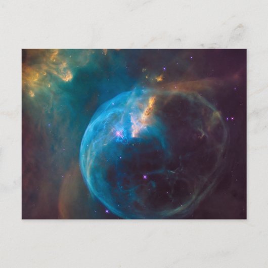 The Bubble Nebula, Ngc 7635. Postkarte (Vorderseite)