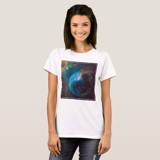 The Bubble Nebula, Ngc 7635. T-Shirt (Vorne ganz)