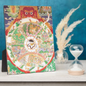 The Buddhist Wheel of Life Fotoplatte (Seite)