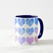 The Bue Heart Mug Tasse (VorderseiteRechts)