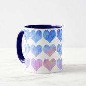 The Bue Heart Mug Tasse (Vorderseite Links)