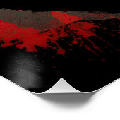 The Bulldog, Red and Black 003 - Ulises Dallaire Poster (Ecke)