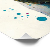 The Bulldog With Sunglasses - Composition 010 Poster (Ecke)