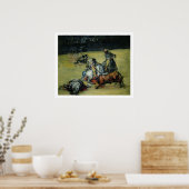 The Bullfight, c.1825 (oil on canvas) Poster (Küche)