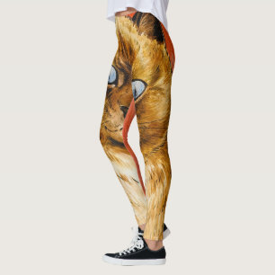 The Bully von Louis Wain Leggings