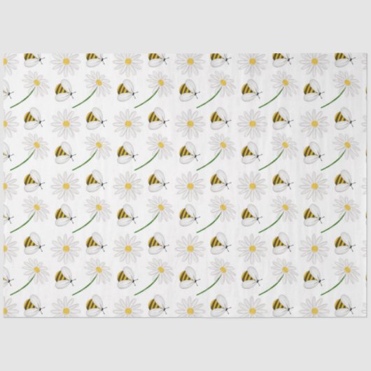 The Bumble Bee and Honey Series Design 5 Seidenpapier (Vorderseite)