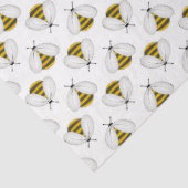 The Bumble Bee and Honey Series Design 8 Seidenpapier (Ausschnitt)