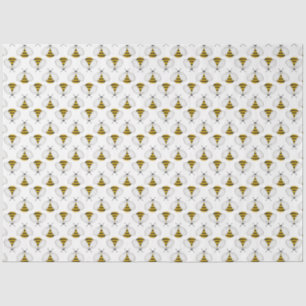 The Bumble Bee and Honey Series Design 8 Seidenpapier