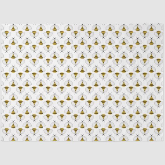 The Bumble Bee and Honey Series Design 8 Seidenpapier (Vorderseite)