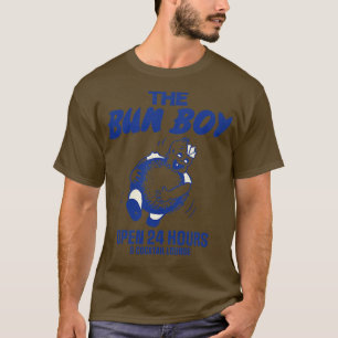 The Bun Boy Retro Defunktional Restaurant Cocktail T-Shirt