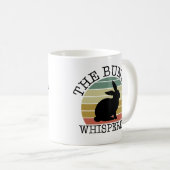 The Bunny Whisperer Shirt, Cool Rabbit Lover Kaffeetasse (VorderseiteRechts)