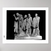 The Burghers of Calais, 1889 Poster (Vorne)