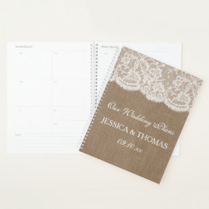 The Burlap & Lace Wedding Collection Planer