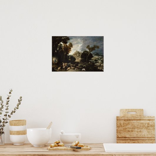 The Burning Bush, c.1635 Poster (Küche)