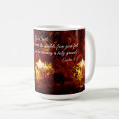 "The Burning Bush" Kaffeetasse (VorderseiteRechts)