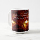 "The Burning Bush" Kaffeetasse (Vorderseite Links)