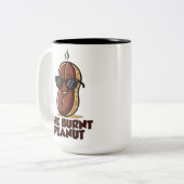The burnt peanut zweifarbige tasse (Vorderseite Links)
