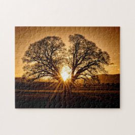 The Burst of Sunset - 11x14 - 252 Stk. Puzzle