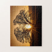The Burst of Sunset - 11x14 - 252 Stk. Puzzle (Vertikal)