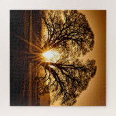 The Burst of Sunset - 20x20 - 676 Stk. Puzzle (Horizontal)