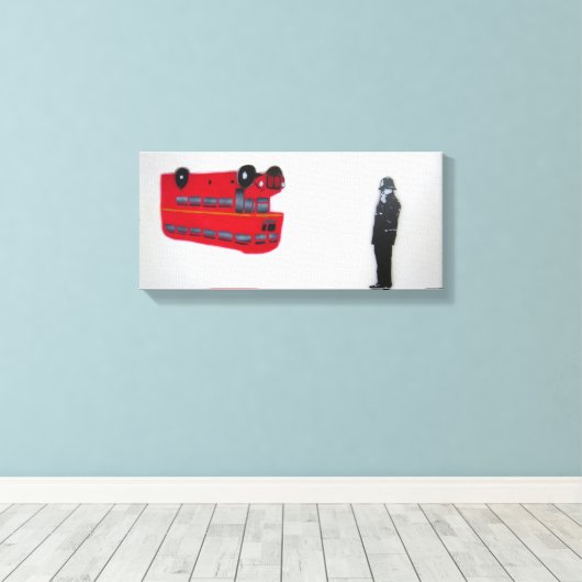 The Bus Leinwanddruck (Insitu (Holzboden))