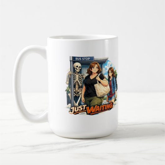 The bus stop kaffeetasse (Links)