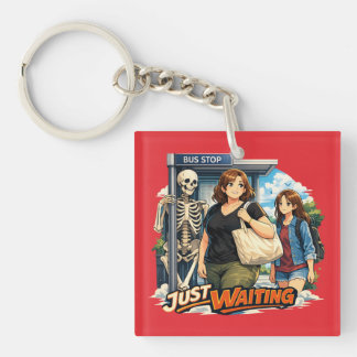 The bus stop schlüsselanhänger