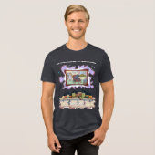 The Business of BS | Father’s Day Tri-Blend Shirt (Vorderseite voll)