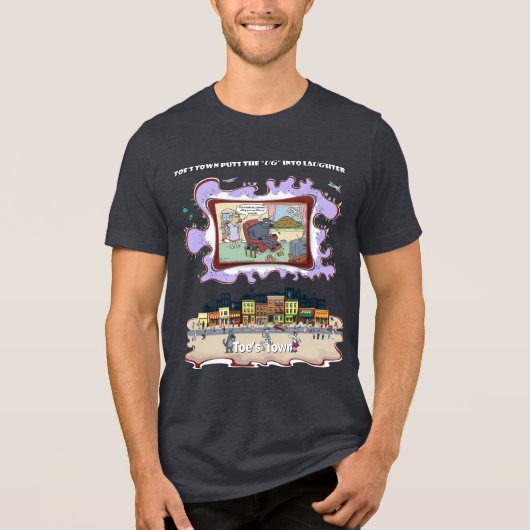 The Business of BS | Father’s Day Tri-Blend Shirt (Vorderseite)