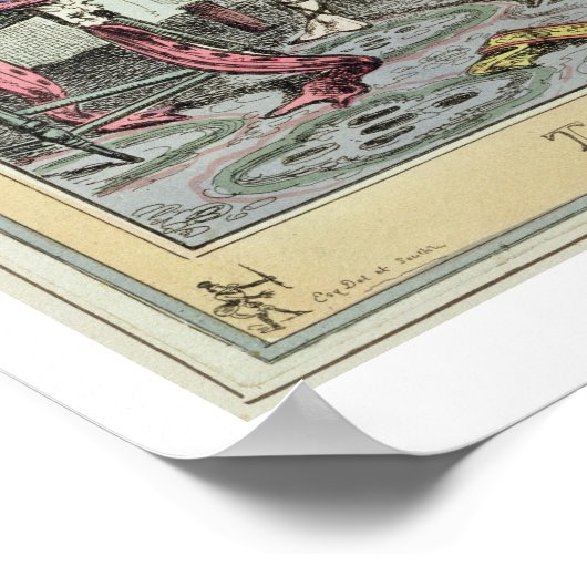 The Bustle, published by Thomas McLean, London (co Poster (Ecke)