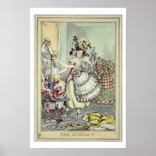 The Bustle, published by Thomas McLean, London (co Poster (Vorne)