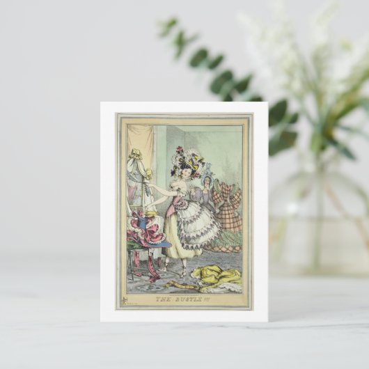 The Bustle, published by Thomas McLean, London (co Postkarte (Stehend Vorderseite)