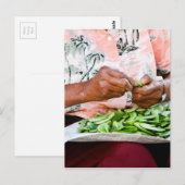 The Butter Bean Lady Postkarte (Vorne/Hinten)