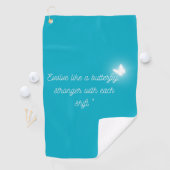 The Butterfly's Evolution Golfhandtuch (Insitu)