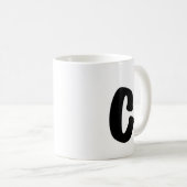 The "C" mug Kaffeetasse (VorderseiteRechts)