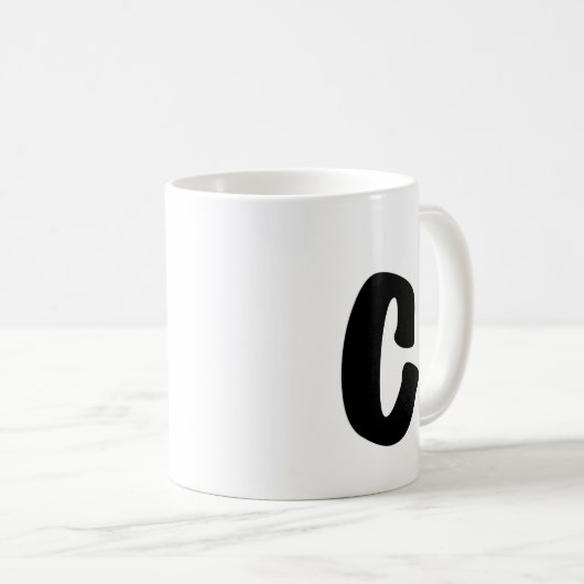 The "C" mug Kaffeetasse (VorderseiteRechts)