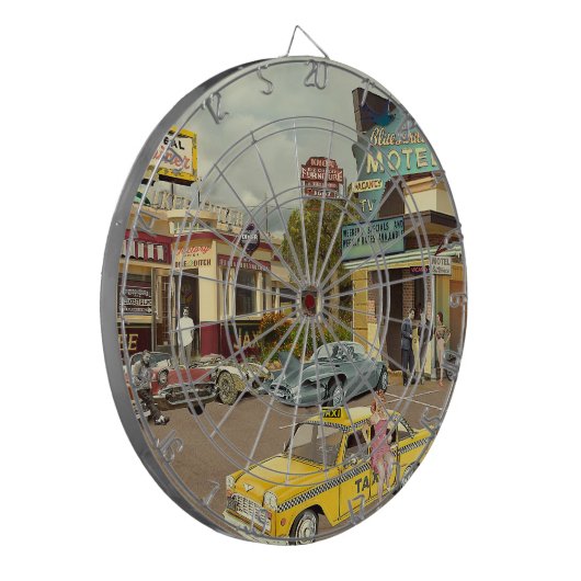 The Cab Driver Dartscheibe (Vorderseite Links)