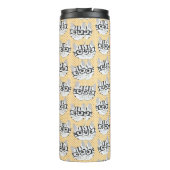 The Cadstudios Beige Thermosbecher (Rückseite)