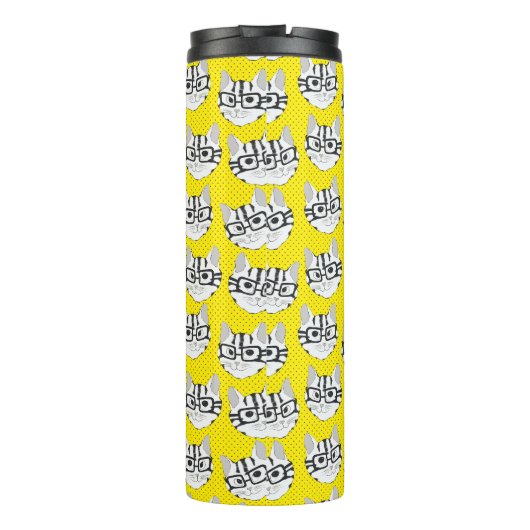 The Cadstudios Yellow Thermosbecher (Rückseite)