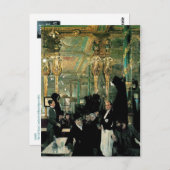 The Café Royal, London by William Orpen (1912) Postkarte (Vorne/Hinten)