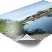 The Calder & Hebble Navigation, Wakefield Fotodruck (Ecke)